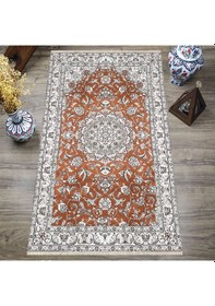 Resim Dijital Baskılı, Yıkanabilir, Yumuşak Dokulu Çocuk Ve Yetişkin Seccade S-dot-124-3 Kahverengi 