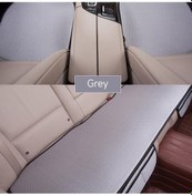 Resim Novahub Mor Konfor Nefes Araba Koltuğu Kapağı Buz Ipek Dört Mevsim Araba Koltuk Minderi Koruyucu Ön Yastık Çoğu Araba İçin Fit 