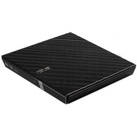 Resim Asus SDRW 08D2S-U USB 2.0 8x DVD-RW Lite Harici Optik Sürücü Siyah 