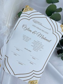 Resim Dini Nikah Belgesi 