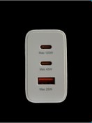 Resim kens teknoloji Xiaomi oppo samsung uyumlu 3 çıkışlı typ-c şarj aleti cihazı turbo göstergeli 120 67 45 33 25 watt 