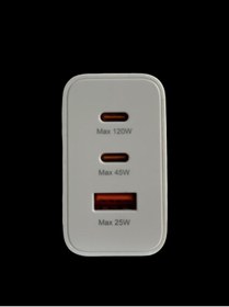 Resim kens teknoloji Xiaomi oppo samsung uyumlu 3 çıkışlı typ-c şarj aleti cihazı turbo göstergeli 120 67 45 33 25 watt 