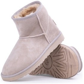 Resim Pierre Cardin 4k 52127 Kadın Kışlık Kar Bot Bej 