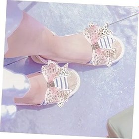 Resim Ayakkabı Kristal Aplike Tül Fiyonk Ayakkabı Dekoru Zarif Ve Benzersiz Gelin Ayakkabıları Nişan Düğün Noel Etkinlikleri Için Fiyonk 