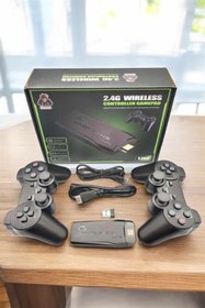 Resim Atari Oyun Konsolu 2000 Oyunlu Game Stick 2.4g Wireless 