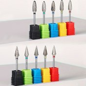 Resim 1 adet Tungsten Çeliği Freze Bıçağı Manikür için, Elektrikli Tırpan Bıçakları, Öğütme Bıçakları, Değirmen Bıçakları, Frezeler ve Tırnak Parlatma Aletleri. 