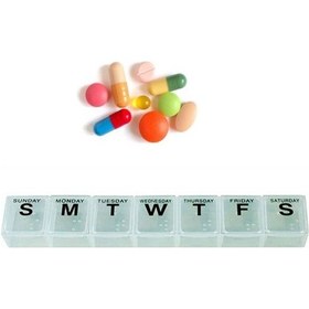 Resim Kapaklı Haftalık İlaç Kutusu 