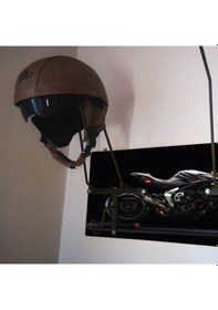 Resim Özel Fotoğraflı Kask Askısı Motorcu Kask Askısı, Personalv2 