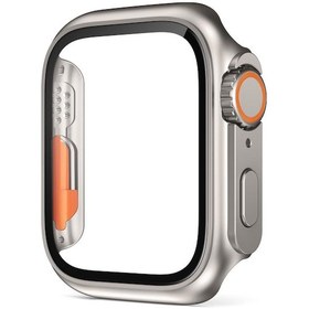 Resim Apple Uyumlu Watch 10 Serisi 46mm Watch Ultra Görünümlü Kasa Dönüştürücü Ekran Koruyucu 25 