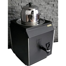 Resim Allians Elektrikli Siyah Semaver 5l, Şık ve Kullanışlı Çay Keyfi Için Ideal 
