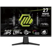 Resim MSI Mag 275QF 27" 0.5 MS 180 Hz HDMI+DP Adaptive Sync Gaming Monitör 