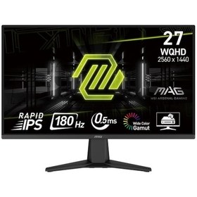 Resim MSI Mag 275QF 27" 0.5 MS 180 Hz HDMI+DP Adaptive Sync Gaming Monitör 