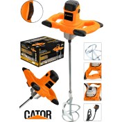 Resim Jetvolt Profesyonel 1800W Devir Ayarlı Elektrikli Alçı Boya ve Harç Karıştırıcı Mikser - Turuncu 