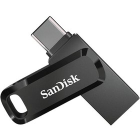 Resim SanDisk Ultra Dual Drıve Go Type-C SDDDC3-064G-G46 64 GB Usb 3.1 Flash Bellek Siyah 