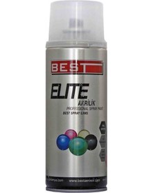 Resim Best Elite Akrilik Gri Sprey Boya 400 ML 