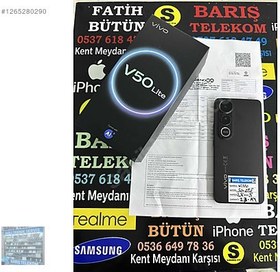 Resim Vivo V50 Lite İkinci El TR | 256 GB 8 GB | Siyah 