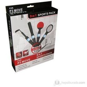 Resim Sony PS3 Uyumlu HYS-P3079 Move 9 in 1 Set 