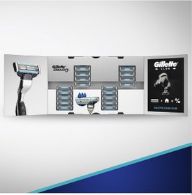 Resim Gillette Mach3 Yedek Tıraş Bıçağı 18'li 