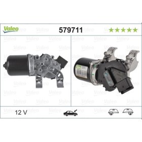 Resim VALEO 579711 Silecek Motoru ( Renault : Megane II ) 7701054828 (WE517527) 