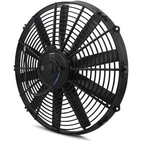 Resim Üniversal Aksiyel Fan Motoru 10.5 Inc Emici 12 Volt 