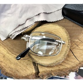 Resim Metal Katlanır Yakın Okuma Gözlük Çerçevesi 