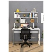 Resim Moonlife Kaya Kitaplıklı Çalışma Masası 