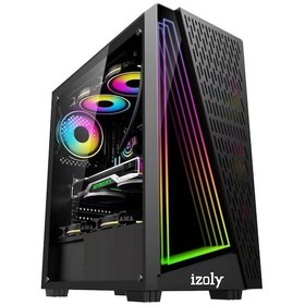 Resim İzoly Rainbow X i7-10700F 16 GB 512 GB M2 NVME 8 GB RX580 24"Dos Masaüstü Oyuncu Bilgisayarı 