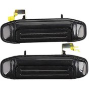 Resim 2 Adet Araba Dış Kapı Kolu Seti - Mitsubishi Pajero Montero V31 V32 V33 V43 V46 İle Uyumlu 