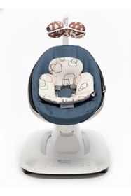 Resim Hedef Market Mamaroo 5.0 Elektrikli Ana Kucağı - Slate Blue + Yenidoğan Destek Pedi 