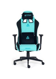 Resim Titanseat Beast Azura Kumaş Oyuncu Koltuğu Turkuaz 
