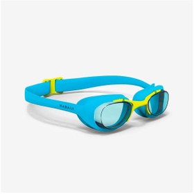 Resim Nabaiji Çocuk Yüzücü Gözlüğü - Mavi/sarı - Şeffaf Camlar - Xbase Mavi-sarı 