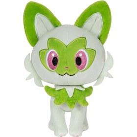 Resim Pokemon Pelüş Figür - Sprigatito 20cm Pkw3353 Çok Renkli 