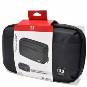 Resim Nintendo Switch 2 Çift Taraflı Seyehat Çantası (Siyah) 