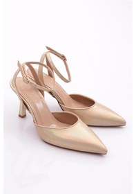 Resim Dgn 6082 Kadin Bilekten Bağlama Abiye Ayakkabi 6082-1974-R945502 