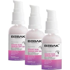 Resim Bebak Pharma Güneş Serumu Spf 50 + Pa ++++ 30 Ml 3 Paketi 