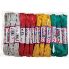 Resim 10 Metre Pvc Kaplı Polyester Çelik Çamaşır İpi 