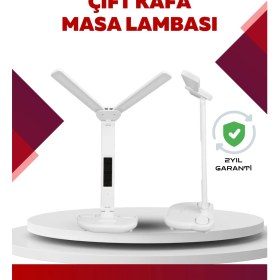 Resim Zero Land Techmrt Göz Koruyucu LED Okuma Lambası | Titreşimsiz Işık, Kalemlik ve Stand Fonksiyonlu 