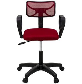 Resim Türksit Buse Koltuk Plastik Ayak Kirmizi 