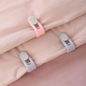 Resim 8 adet Yorgan Klipsi Kaymaz Klips İğnesiz Çarşaf Yorgan Klipsi Giysi Çorap Perde Duvet Klipsi Yorgan Sabitleyici Çarşaf Kaymaz Klips Duvet Kılıfı Klipsi Kaymaz Duvet Klipsi İyi Bir Gece Geçirmenizi Sağlar (Çok Renkli) 