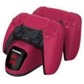 Resim Dobe Ps5 Şarj Istayonu Kırmızı Göstergeli Stardust 