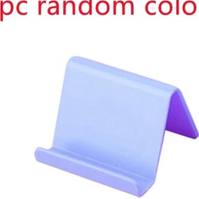 Resim GongtuShop 1 Adet Rastgele Renk Stili Telefon Sabit Tutucu Mini Taşınabilir Kartvizitlik Mutfak Aletleri Mutfak Braketi Mutfak Aksesuarları Alet Çerçeve Standı (Yurt Dışından) 