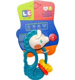 Resim Lets be child LC Deniz Atı Çıngırak ve Diş Kaşıyıcı - Yeşil 