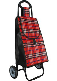 Resim Özbay Katlanabilir Eva Sessiz Tekerli Pazar Arabası,Katlanabilir Pazar Çantası 