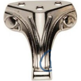 Resim Moda Ahşap Sandık Ayağı, Kutu Ayak 4,5 Cm - Nikel, 50 Adet 