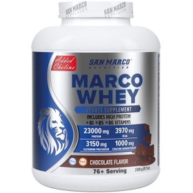 Resim San Marco Nutrıtıon Marco Whey Çikolata Aromalı 2300 G 