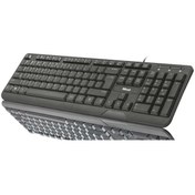Resim Trust Ziva Usb Q Trk Siyah Multimedya Klavye 22176 