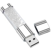 Resim Kristal Elmas Usb Flash Sürücü 2.0 4gb 8gb 16gb 32gb 64gb 128gb Pendrive Sopa White 16gb Diğer 
