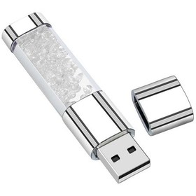 Resim Kristal Elmas Usb Flash Sürücü 2.0 4gb 8gb 16gb 32gb 64gb 128gb Pendrive Sopa White 16gb Diğer 