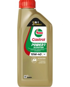 Resim Castrol Power 1 Scooter 10W-40 4T Motor Yağı 1 L 