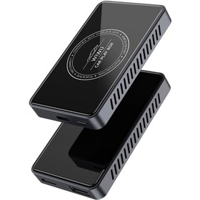 Resim Wiwu Wi-CP004 HDMI Girişli Bölünmüş Ekran Özellikli CarPlay Wireless Adaptör 2.0 - Siyah 